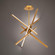 PARALLAX Chandelier Light (1357|PD-73139-AB)