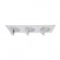 LOTOS 2IN SQUARE ADJUSTABLE 3 LIGHT (1357|R2ESAR-3-W930-WT)