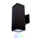 CUBE ARCH LED WALL MT UP AND DOWN CC FL (1357|DC-WD05-FS-CC-BK)