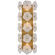 Leighton 20'' Sconce (279|KS 2066SB-CRE)