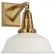 Layton 10'' Sconce (279|CHD 2455AB-WHT)