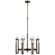 Malik Medium Chandelier (279|S 5911BZ-CG)