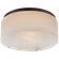 Otto Medium Flush Mount (279|KW 4902BZ-ALB)