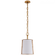 Hastings Small Pendant (279|S 5645HAB-WHT)