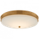 Launceton Medium Flush Mount (279|CHC 4603AB-WG)