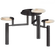 Melange Large Floating Disc Semi-Flush Chandelier (279|KW 4015BZ-ALB)