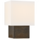 Pari Small Square Table Lamp (279|KW 3676SBM-L)