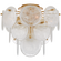 Loire Medium Tiered Flush Mount (279|ARN 4450G-WSG)