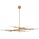 Rousseau Grande Eight Light Articulating Chandelier (279|KW 5589AB-SG)
