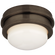 Launceton 5'' Solitaire Flush Mount (279|CHC 4600BZ-WG)
