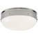 Hicks Small Flush Mount (279|TOB 4063PN-WG)