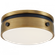 Hicks 5.5'' Solitaire Flush Mount (279|TOB 4062BZ/HAB-WG)