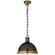 Hicks Large Pendant (279|TOB 5069BZ/HAB)
