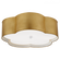 Bryce Large Flower Flush Mount (279|KS 4118G/WHT-FA)