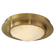Halcyon 5'' Solitaire Bezel Flush Mount (279|KW 4093AB/Q)