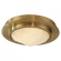 Halcyon 5'' Solitaire Bezel Flush Mount (279|KW 4093AB/Q)