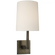 Ojai Medium Single Sconce (279|BBL 2082BZ-L)