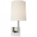 Ojai Medium Single Sconce (279|BBL 2082PN-L)