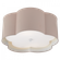Bryce Medium Flush Mount (279|KS 4117PNK/WHT-FA)