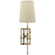 Grenol Single Modern Bamboo Sconce (279|S 2177HAB-PL)