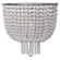 Jacqueline Medium Sconce (279|ARN 2103BSL-CG)