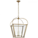 Riverside Medium Square Lantern (279|CHC 3439AB-CG)