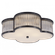 Basil 17'' Flush Mount (279|AH 4015GM/CG-FG)