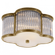 Basil Small Flush Mount (279|AH 4014NB/CG-FG)