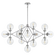 Bistro Four Arm Chandelier (279|S 5024PN-CG)