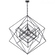 Cubist Large Chandelier (279|KW 5022AI-CG)