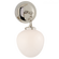 Katie Small Acorn Sconce (279|TOB 2225PN/G2-WG)