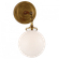 Katie Small Globe Sconce (279|TOB 2225HAB/G4-WG)