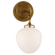 Katie Small Acorn Sconce (279|TOB 2225HAB/G2-WG)