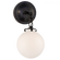 Katie Small Globe Sconce (279|TOB 2225BZ/G4-WG)
