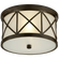 Montpelier Small Flush Mount (279|SK 4010BZ-FG)