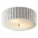 Frank Large Flush Mount (279|AH 4005WHT-FG)