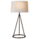 Nina Tapered Table Lamp (279|TOB 3026AI-NP)