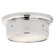 Siena Small Flush Mount (279|SS 4015PN-WG)