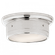 Siena Small Flush Mount (279|SS 4015PN-WG)