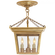 Cornice Semi-Flush Lantern (279|SL 5870HAB)