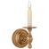 Classic Single Sconce (279|SL 2815HAB)