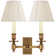 French Double Library Sconce (279|S 2212HAB-L)