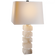 Square Chunky Stacked Table Lamp (279|CHA 8947ALB-NP)