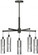 Grid 3 - 5 Light Chandelier (77|P1595-691)