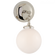 Katie Small Globe Sconce (279|TOB 2225PN/G4-WG)