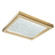 For-Square LED Flush Mount Light - Satin Brass (148|5391-SB-WV)