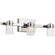 Vada 3000K LED 3 Light Vanity Light Polished Nickel (2|85070PN)