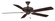 Edgewood 60 inch Indoor/Outdoor Ceiling Fan - Dark Bronze with Dark Walnut blades (90|FP9060DZW)