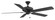 Edgewood 60 inch Indoor/Outdoor Ceiling Fan - Black with Black blades (90|FP9060BLW)