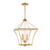 Broche 16'' Antique Gold Chandelier (205|516-GA)